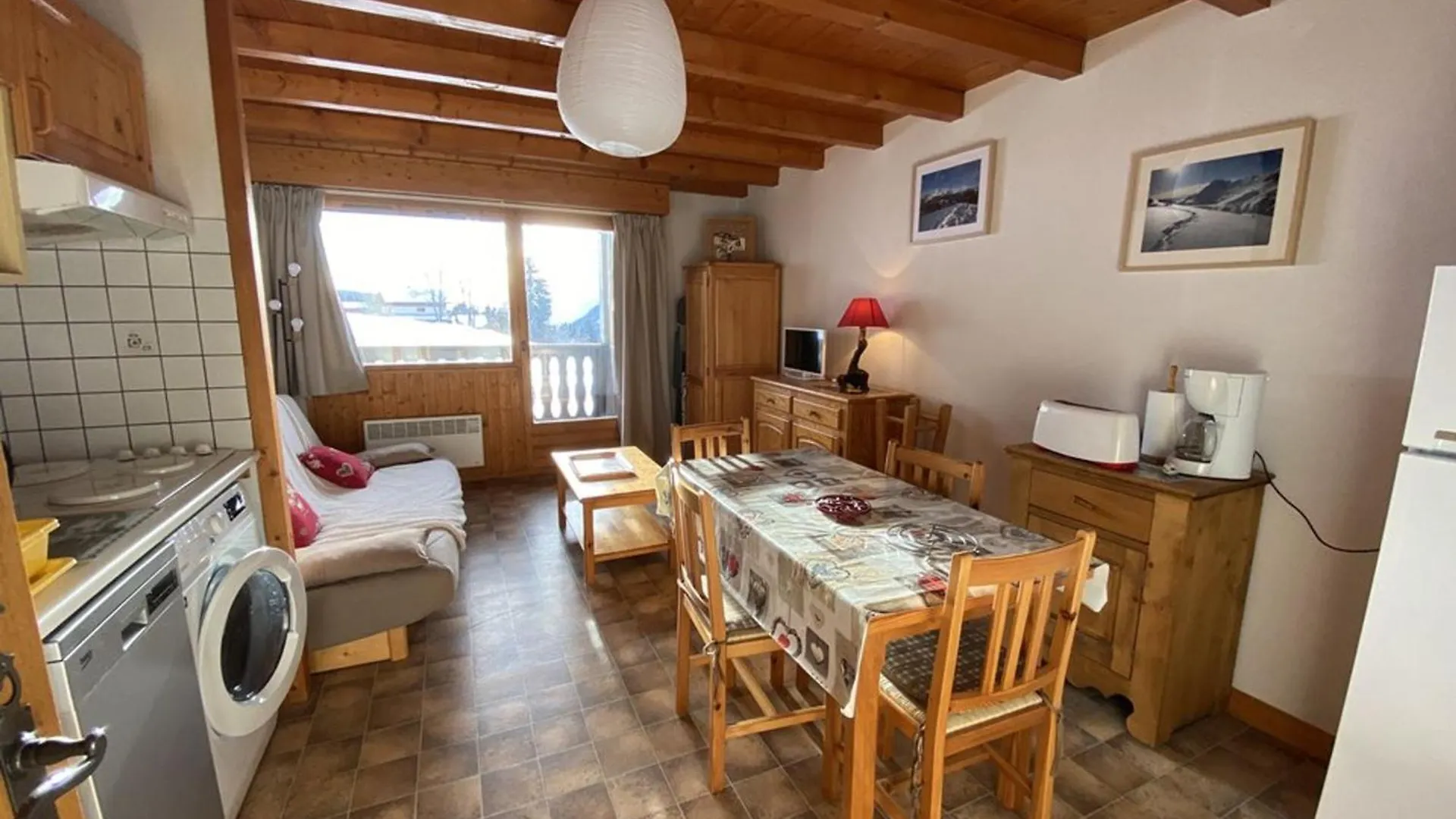 Appartement Pour 4 Pers., 2 Chambres, Parking Inclus - Fr-1-733-168 Crest-Voland