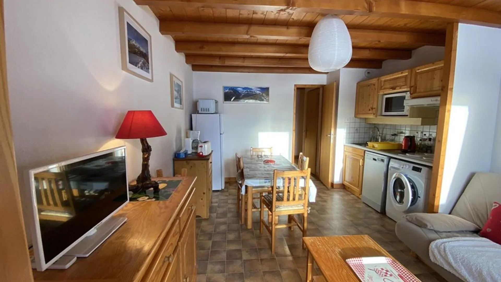 Appartement Pour 4 Pers., 2 Chambres, Parking Inclus - Fr-1-733-168 Crest-Voland Fransa