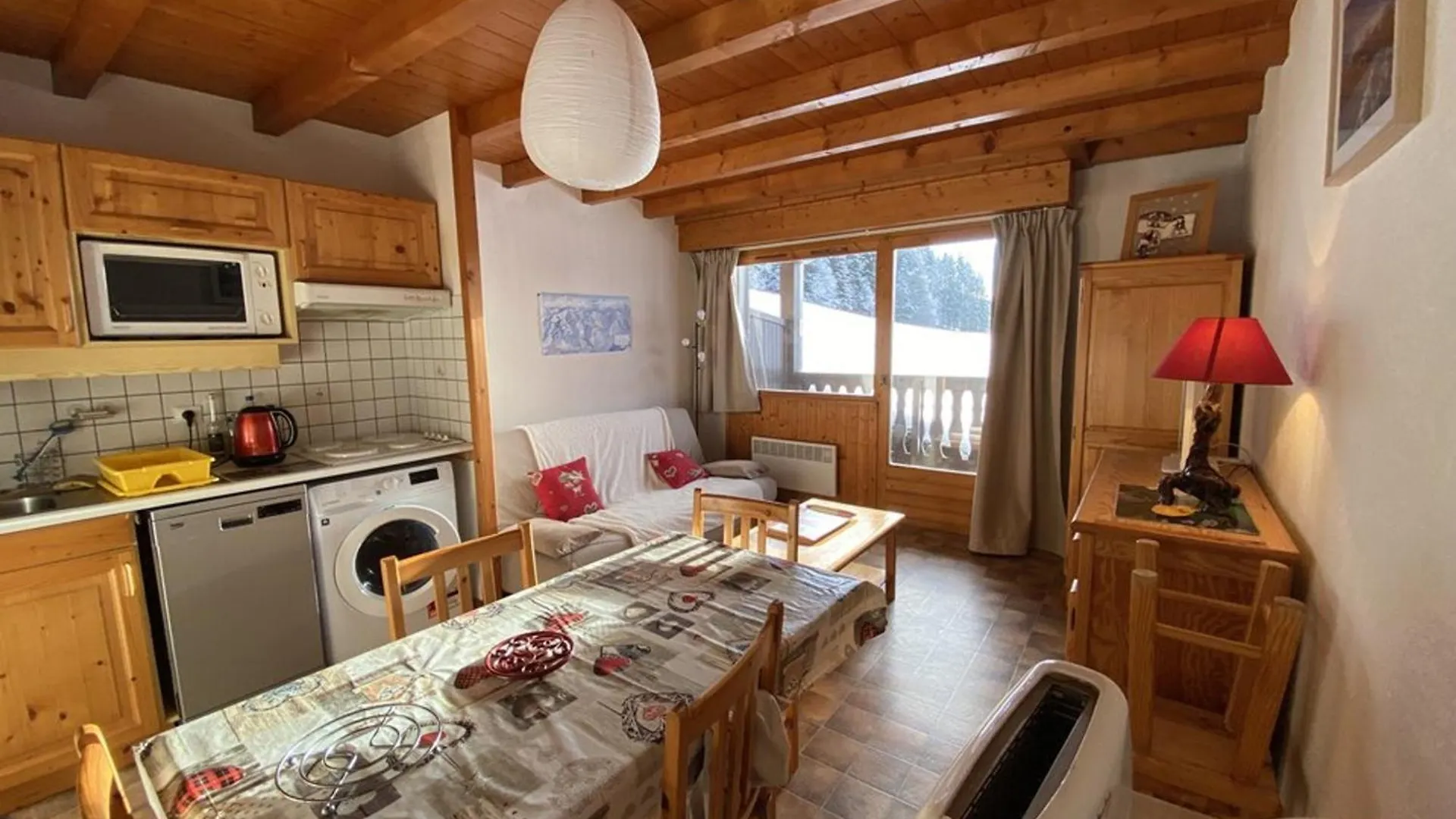 Appartement Pour 4 Pers., 2 Chambres, Parking Inclus - Fr-1-733-168 Crest-Voland 0*,